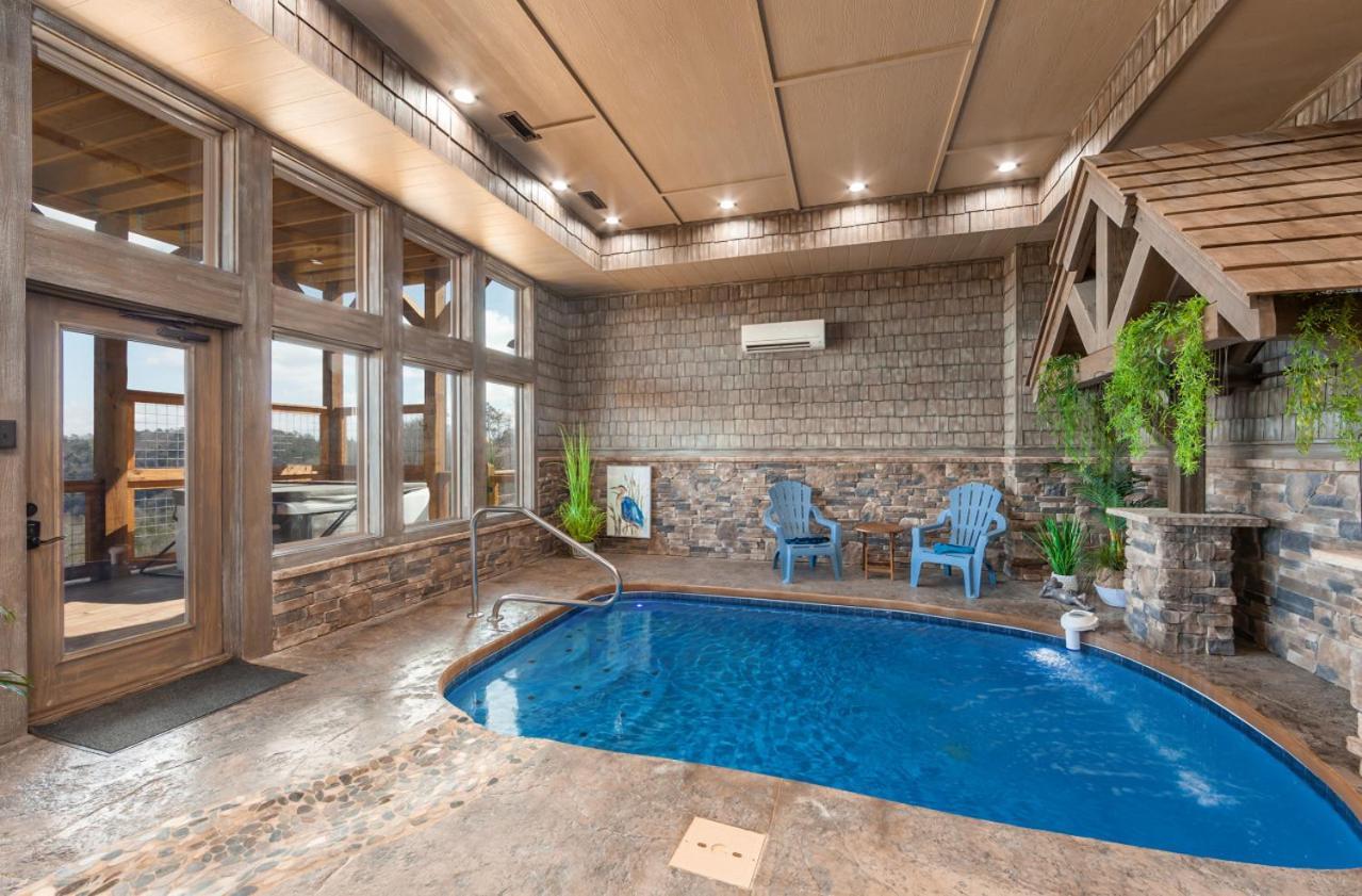 Splash Mountain Pool Hot Tub Theater Game Room Сивиървил Екстериор снимка